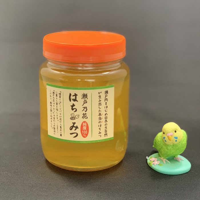 純度100%瀬戸乃花はちみつ 1kg 瓶詰めタイプ